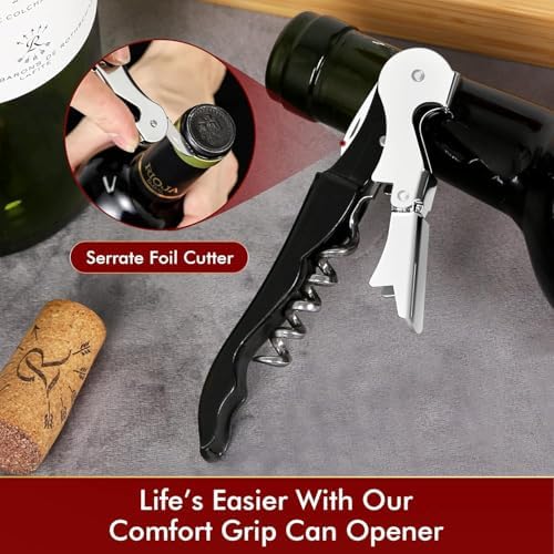 Kit-Home Professional Waiter Corkscrew Wine Openers Set, Upgraded