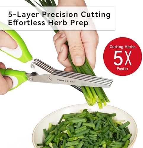 5 Blades Herb Scissors