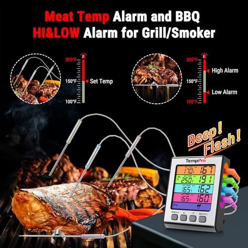 TempPro TempTrack Digital Meat Thermometer