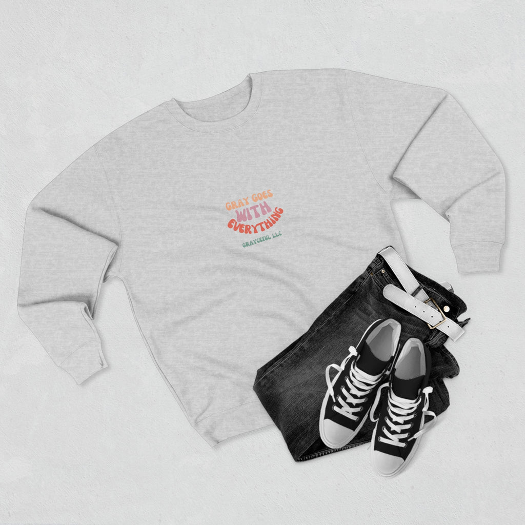 Unisex Crewneck Sweatshirt: Premium 3-End Fleece Pullover