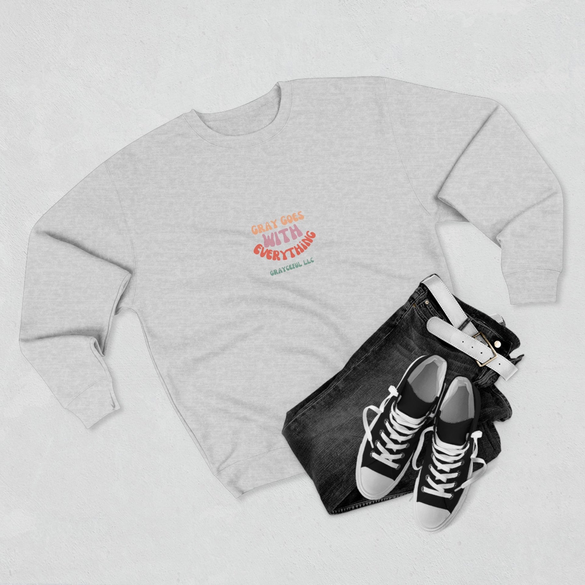 Unisex Crewneck Sweatshirt: Premium 3-End Fleece Pullover