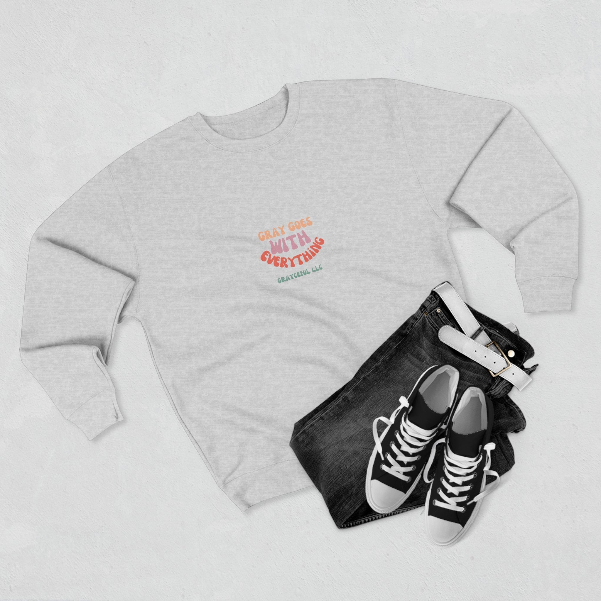 Unisex Crewneck Sweatshirt: Premium 3-End Fleece Pullover