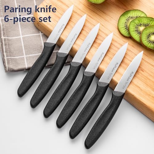 Paring Knife Fruit Knife Set, Ultra Sharp Stainless Steel Vegetable and Fruit