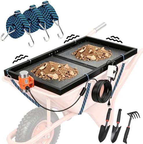 Soil Sifter for Wheelbarrow