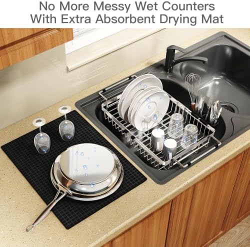 MAJALiS Expandable Dish Drying Rack Over Sink
