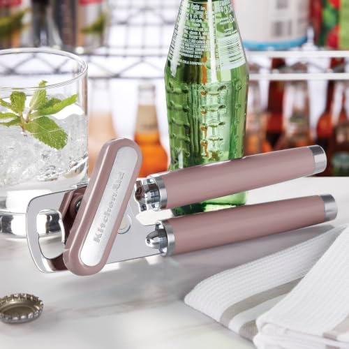 KitchenAid Classic Multifunction Can Opener, Dried Rose
