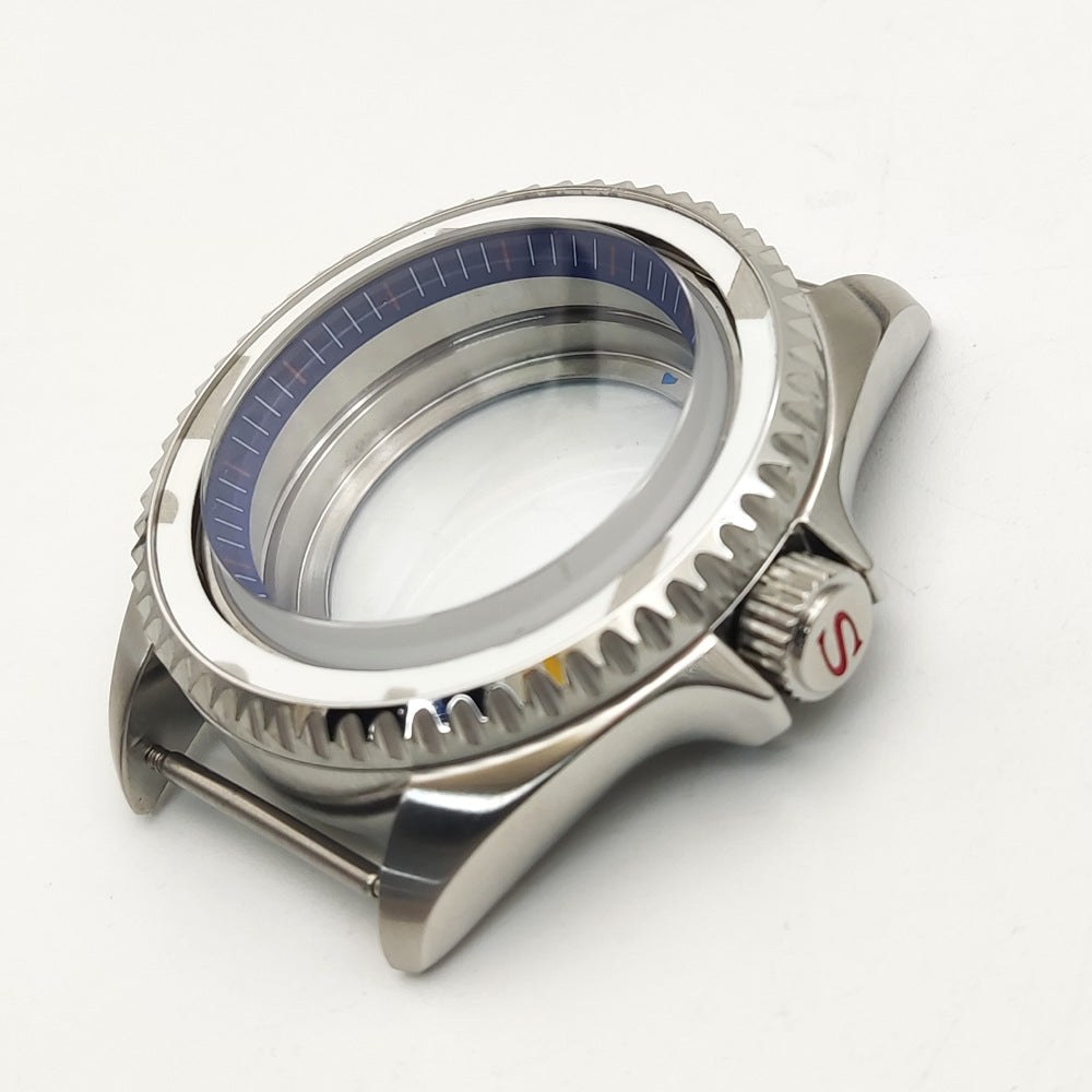 Stainless Steel Case Sapphire Crystal Mens Mechanical Watch Modification