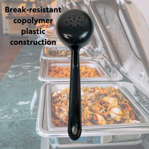 Rite-Size Rite-Size 6 oz. Perforated Round Circle Server Portion Utensil
