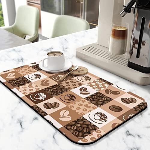 Super Absorbent Anti-Slip Silicone Dish Drying Mats