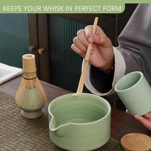 Ceramic Matcha Whisk Holder & Stand