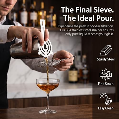 WUWEOT 9 Pack Cocktail Strainer