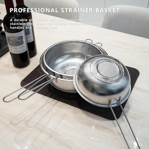 Metal Fine Mesh Strainer and Colander
