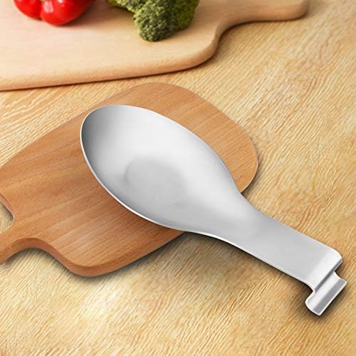VanlonPro Stainless Steel Spoon Rest, Spatula Ladle Holder, Stainless Steel