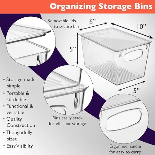 ClearSpace Pantry Storage Bins