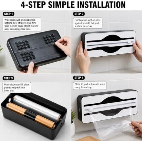 Plastic Wrap Dispenser Compatible