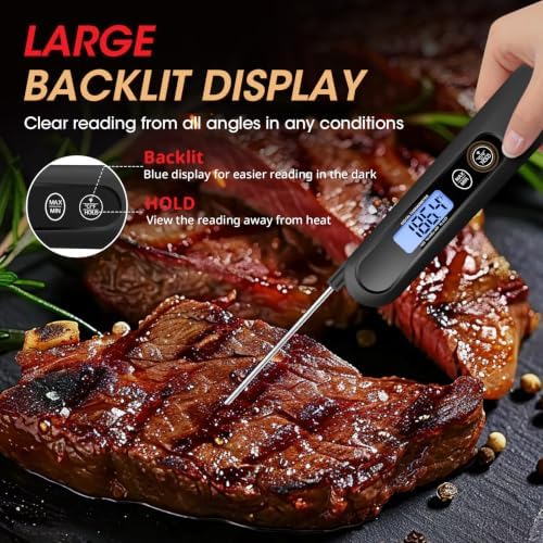 Meat Thermometer Digital – Instant Read Food Thermometer