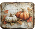 Fall Pumpkin Dish Drying Mats for Kitchen Counter 18x24 Inch Vintage Maple