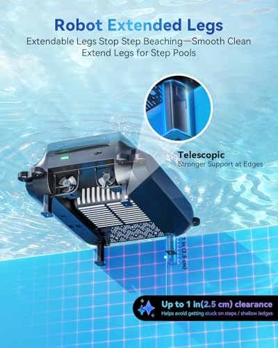 24/7 Solar Powered Automatic Electric Pool Skimmer Robot