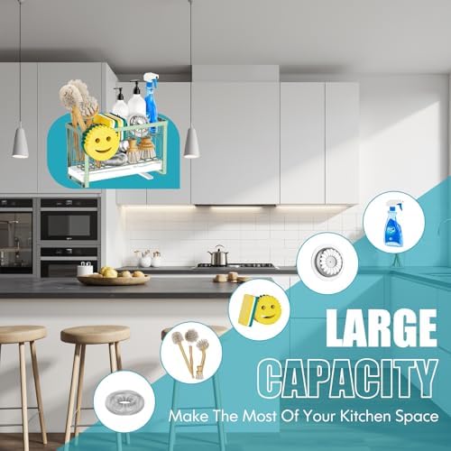 Sponge Holder for Kitchen Sink