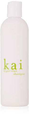 Kai Shampoo bottle containing a light floral blend of gardenia and white exotics in a 10 fl oz container.