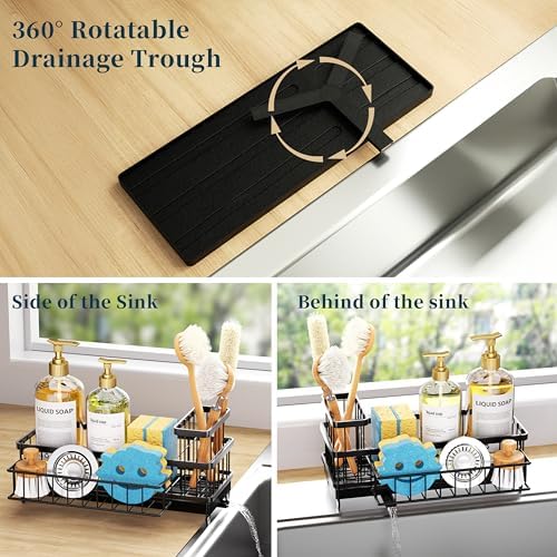 Consumest Sponge Holder for Kitchen Sink