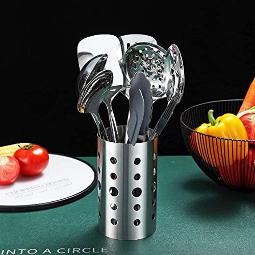 Stainless Steel Cooking Utensils Set, Berglander 13 Pieces Kitchen Utensils Set