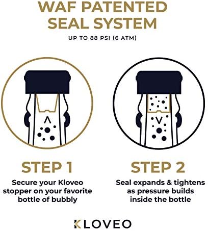 KLOVEO Champagne Stoppers