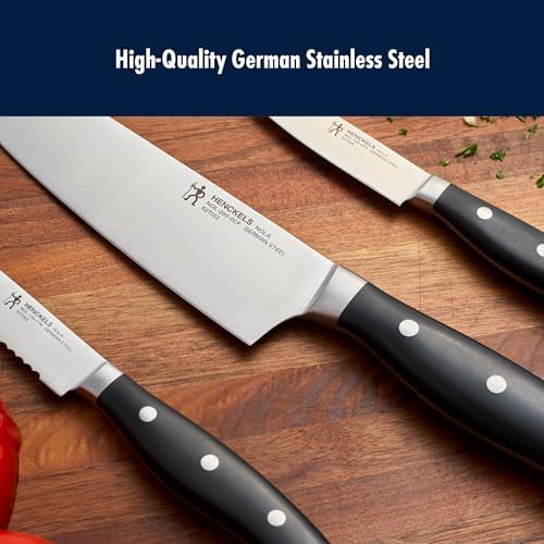Henckels x Emeril, Nola 3-Pc Knife Set, Razor-Sharp, German Engineered