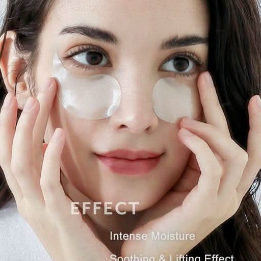 Hyaluronic Acid Hydrogel Eye Patches for Deep Hydration