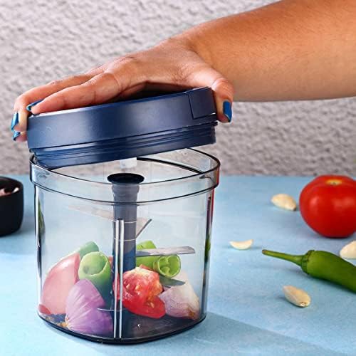 SIGNORAWARE Manual Food Processor, Vegetable Chopper -Easy Pull Hand String-
