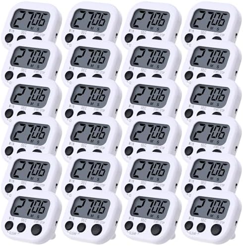 Leumoi 24 Pack Multi-Function Digital Timers