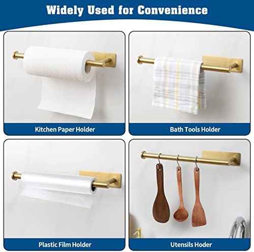 theaoo Under Cabinet Paper Towel Holder