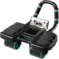 2025 New Automatic Rebound Ab Roller Wheel with Elbow Support & 4-Wheel Design - Core Exercise Equipment for Home Gym, Abdominal Workout Machine for Men/Women, Belly Fat Burner,Portable Fitness Roller Wheel