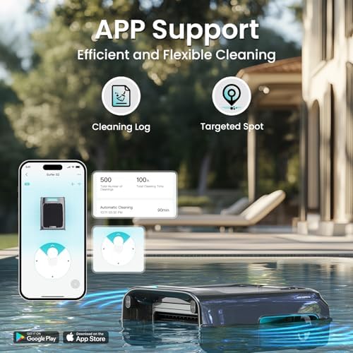 AIPER EcoSurfer S2 24/7 Solar Pool Skimmer Robot