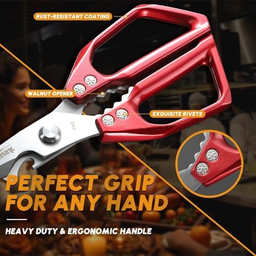 HUUSK Kitchen Scissors for Food