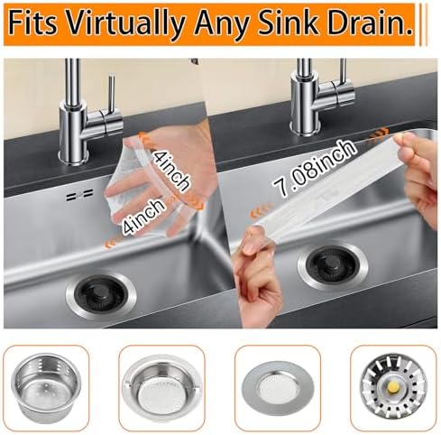 400 Pack Disposable Drain Covers