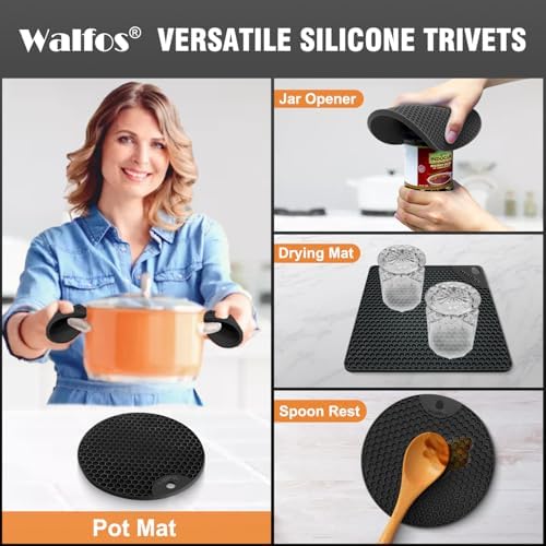 Walfos Silicone Trivet Mats