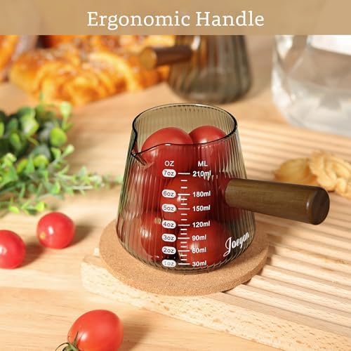 Joeyan Espresso Shot Cups, 7oz Espresso Measuring Cup, Espresso Accessories