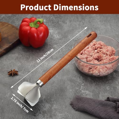 Kyraton Meat Chopper, Stainless Steel Hamburger Grinder