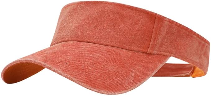 6Pack Sun Visor Adjustable Visor Hats for Women and Men Multicolor