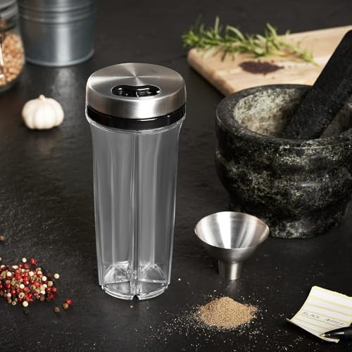 COLE & MASON Stainless Steel Salt and Pepper Funnel