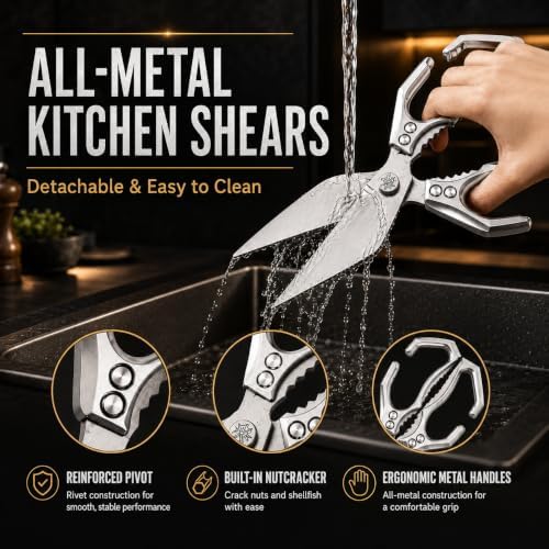 Multifunctional Heavy Duty Kitchen Shears, Kitchen Shears