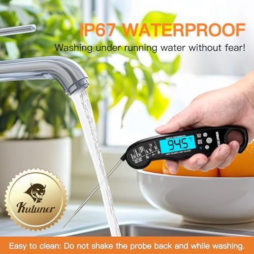 KULUNER Digital Instant Read Meat Thermometer