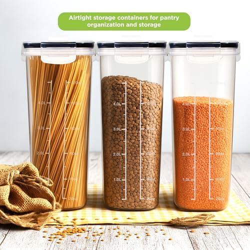 Utopia Kitchen Cereal Containers Storage Set