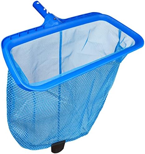 Poolvio Swimming Pool Skimmer Net, Fine Mesh Pool Leaf Rake Net