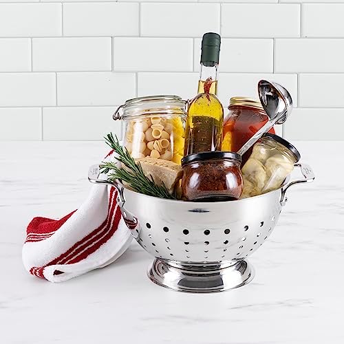 All-Clad Tools and Accessories Stainless Steel Colander 5 Quart Strainer