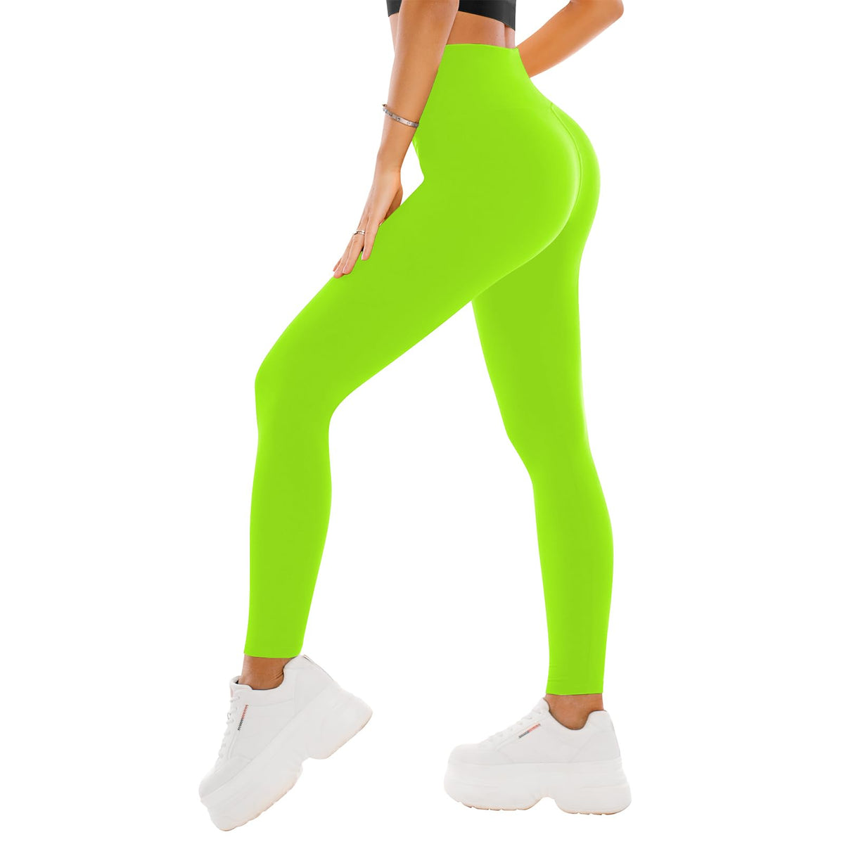 High Waisted Leggings for Women - Buttery Soft Yoga Pants with Tummy Control