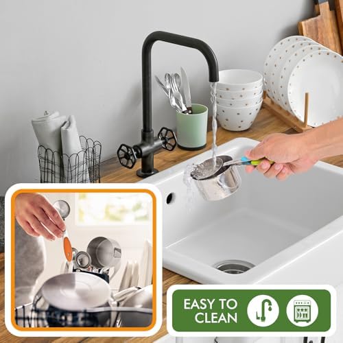 HOTEC 10-Pack Measuring Cups & Spoons Set