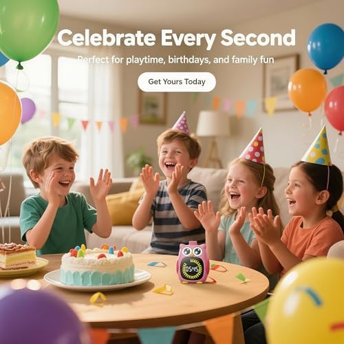 Doli Yearning Visual Timer for Kids, 99 Minute Countdown Timer Pink