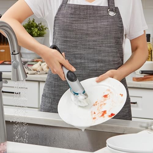 OXO Steel Soap Dispensing Dish Brush, Dish Brush